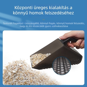 Többfunkciós akváriumi homokkanál és tisztító eszköz vízi növényekhez és tájépítéshez