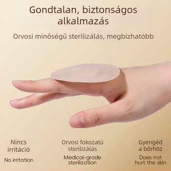 Egyszer használatos steril mellbimbó tapasz, vékony orvosi fedő az areola lefedésére, diszkrét a menyasszonyi ruha alatt