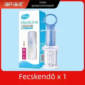 10 ml-es orális gyógyszeradagoló újszülöttek és csecsemők számára, puha fecskendő típusú