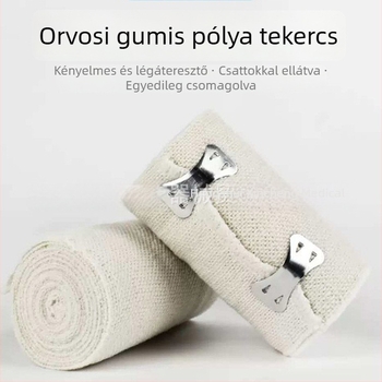 Rugalmas orvosi kötés sebek rögzítésére, légáteresztő sport sérülésekhez