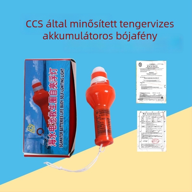 Csónakhoz való mentőmellény-lámpa és mentőgyűrű világítás — önfénylő világítás, kompatibilis száraz és tengervíz akkumulátorokkal, robbanásbiztos lítiumakkumulátor CCS