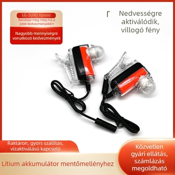 LG-5(08) típusú mentőmellény világító lámpával, lítium akkumulátorral hajókhoz