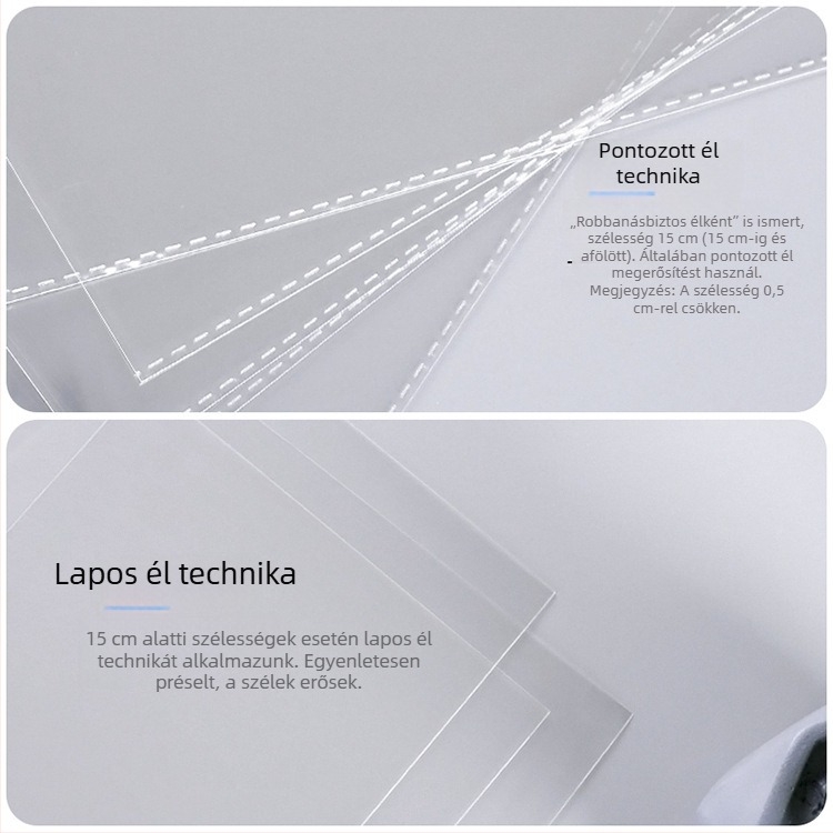 32×46 cm + 4 cm OPP átlátszó öntapadós taska ruházat és otthoni textíliák csomagolásához, vastag porvédő taska