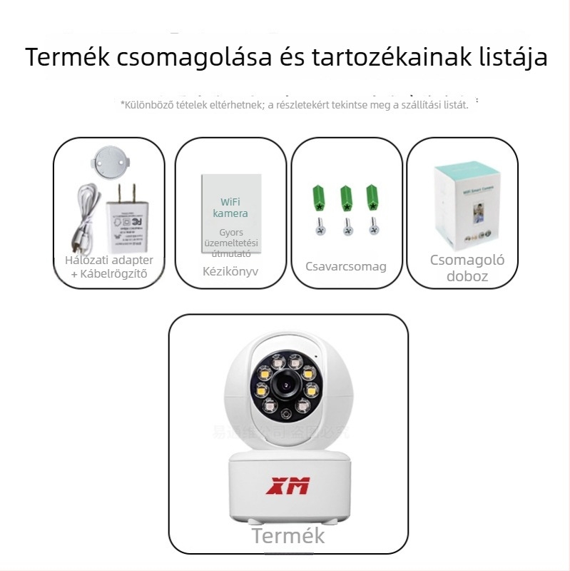3MP belső 4G megfigyelő kamera PTZ (Pan-Tilt), HD