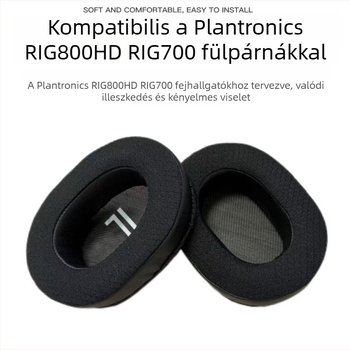Plantronics Rig800HD és Rig700 fülpárnák cseréje