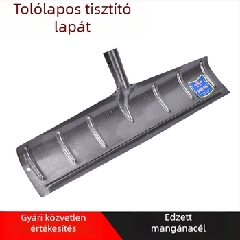 Teljes acélból készült, integrált lapát hóhoz, tisztításhoz, trágyázáshoz és gabonához