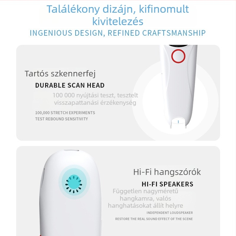 Új intelligens offline szkennelő fordító toll tankönyvekhez és szótárakhoz