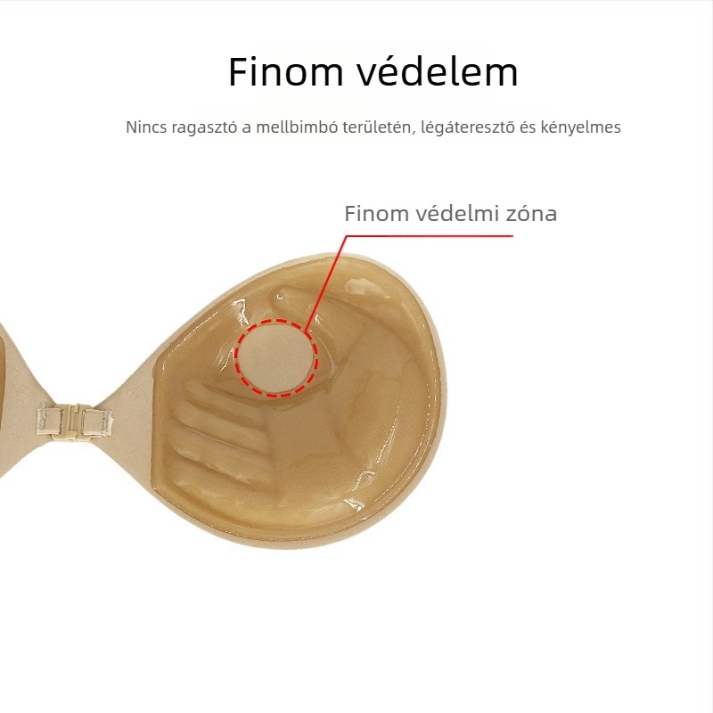 3 cm-es tenyérkacsos melltartó ragasztó, Adam keze, vastagított push-up, láthatatlan melltartó, esküvői ruhához