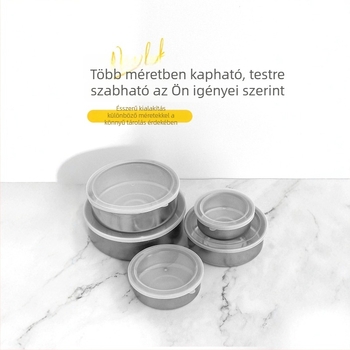 Kör alakú, légmentesen záródó hűtőszekrény tárolófedők, több méretben, háztartási használatra