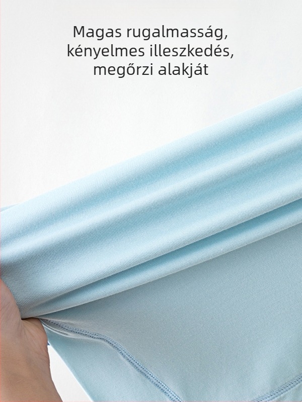 Modál gyerekeknek nyári ice-silk pizsama szett rövid ujjú, uniszex