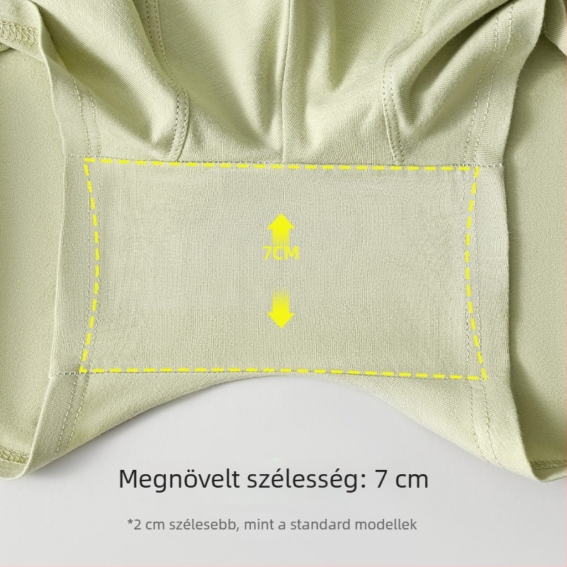 Pamut férfi boxeralsónemű, légáteresztő, középmagas derekú, minden évszakban
