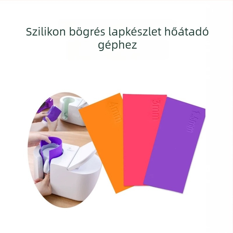 Szilikon párna hőátviteli és szublimációs nyomtatókhoz; párna 3D nyomtatókhoz