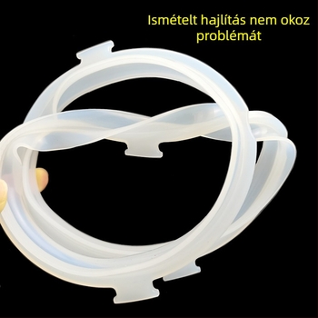 Elektromos nyomású fazék tömítőgyűrű, 4L/5L/6L, szilikon tömítés