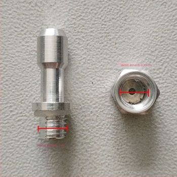 Nagy méretű frezelt élű kipufogócső kereskedelmi edényekhez — nyomásfőző készülék kiegészítő elasztikus gombbal és középső levegőcsővel