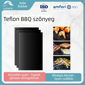 0,25 mm vastag PTFE grillmat – tapadásmentes grill- és sütőmat
