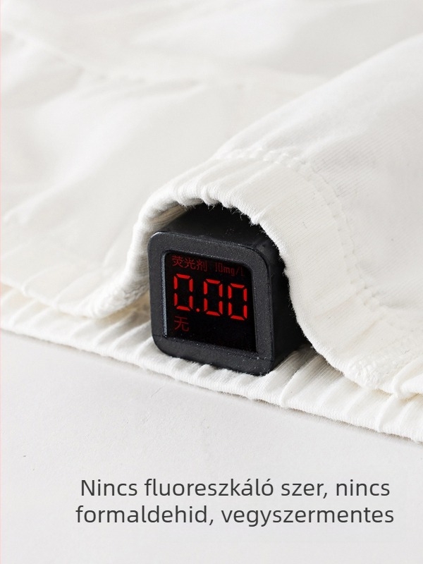 Gyerekek fehér pamut boxerek, unisex, osztály A, 3-8 év