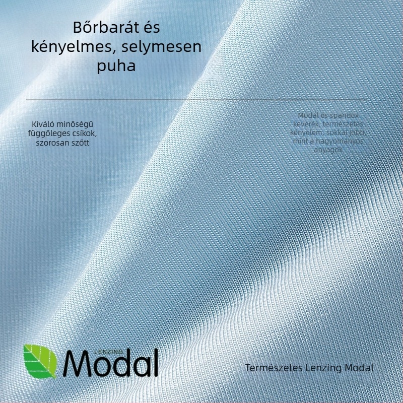 Modal 10A antibakteriális férfi boxeralsó, plusz méret, légáteresztő, kényelmes, nagy rugalmasság