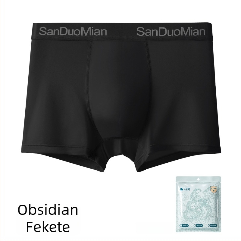 Modal 10A antibakteriális férfi boxeralsó, plusz méret, légáteresztő, kényelmes, nagy rugalmasság
