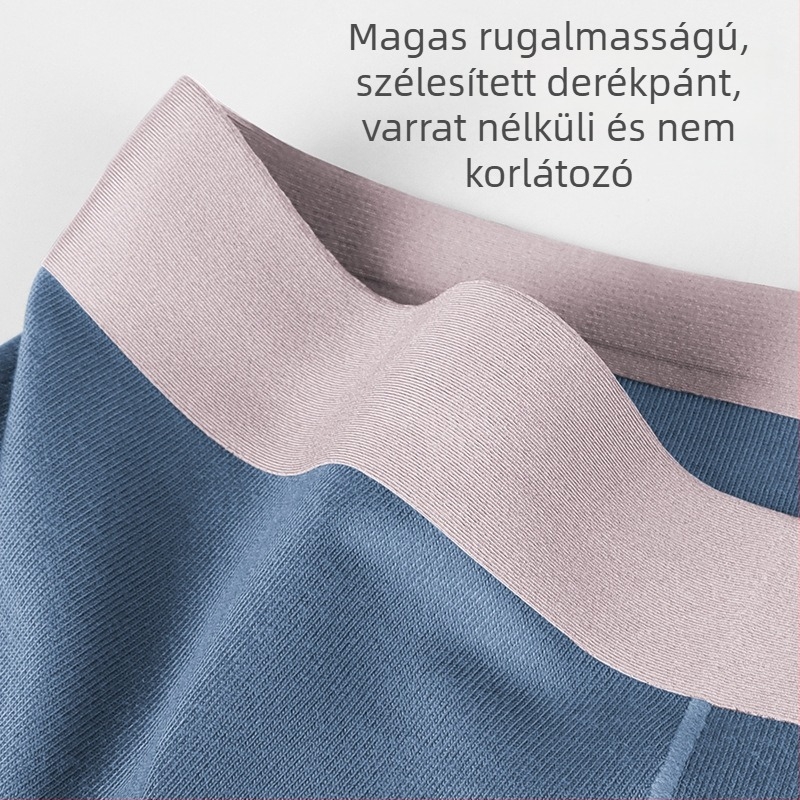 Férfi Lyocell boxeralsó Mulberry selyem béléssel, antibakteriális, középmagasságú, légáteresztő