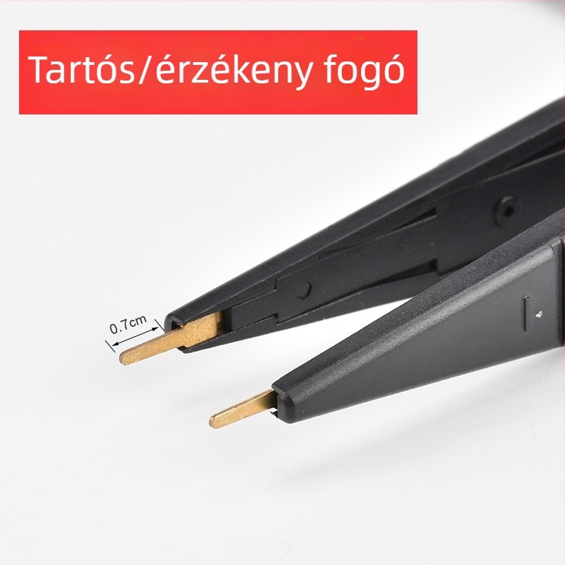 Univerzális tesztkészlet multiméterhez: fogócsipesz-típusú tesztkapocs, LCR- és SMD-alkatrészek