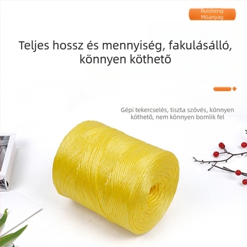Polipropilén szövött kötél, színes csomagoláshoz