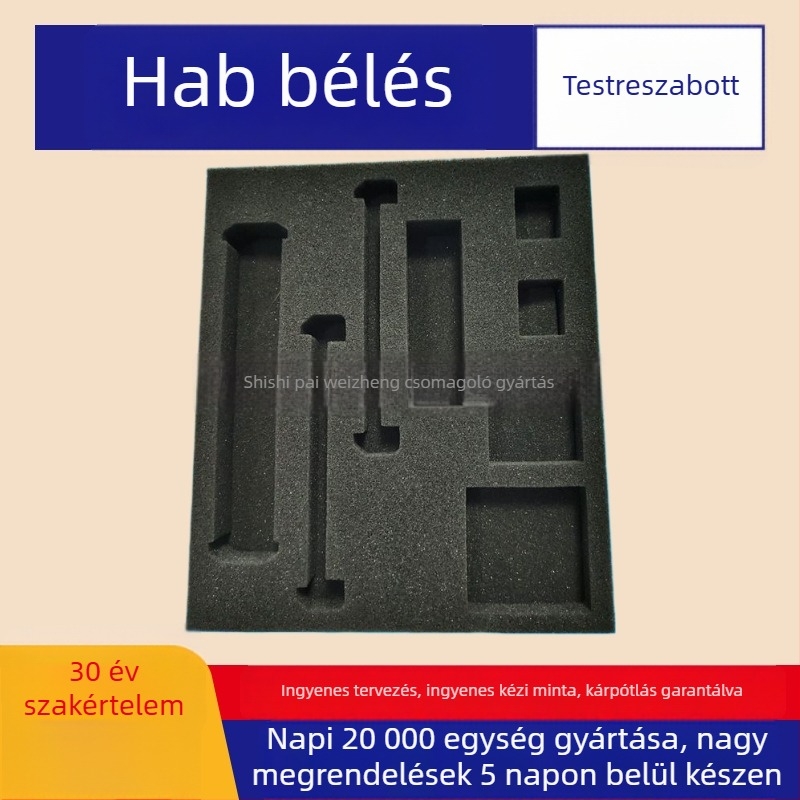 EVA szivacsos belső csomagoló belső és habos belső rész kozmetikai dobozhoz