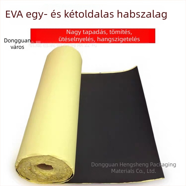 EVA habtekercs, egyoldali ragasztóval, nagy sűrűségű ütéscsillapító EVA-hab
