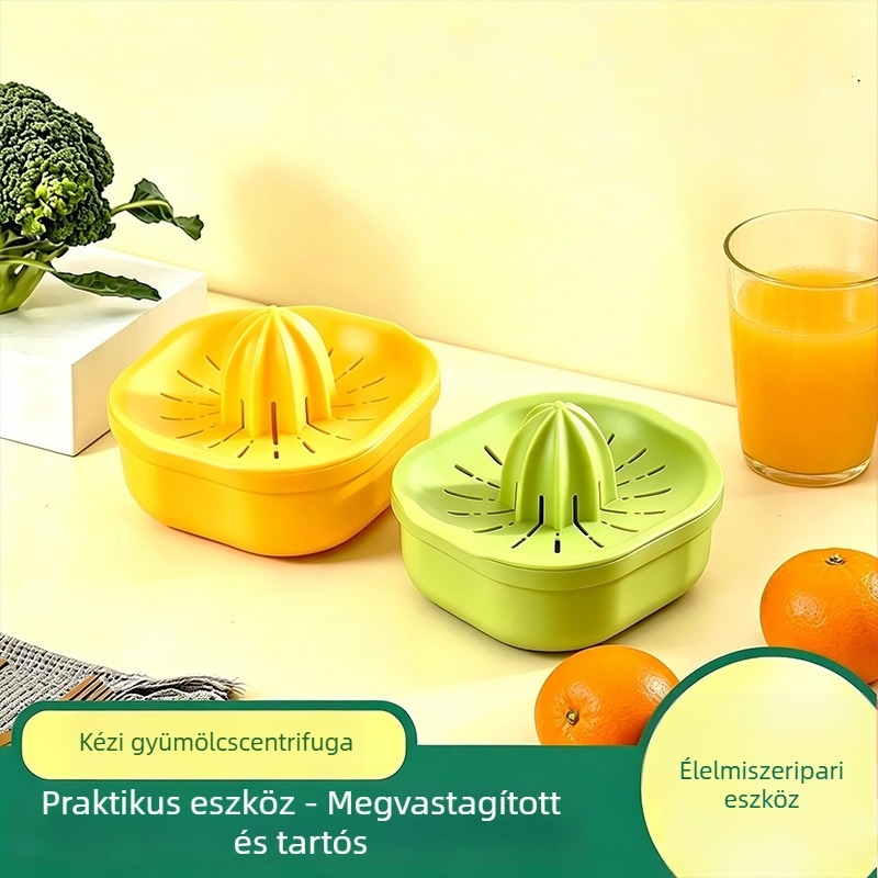 Kültéri kézi citrusprés – kompakt, citrom és narancs kifacsaró