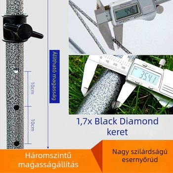 3 m-es kültéri napernyő személyre szabott nyomtatással – nagy reklám napernyő a strandra