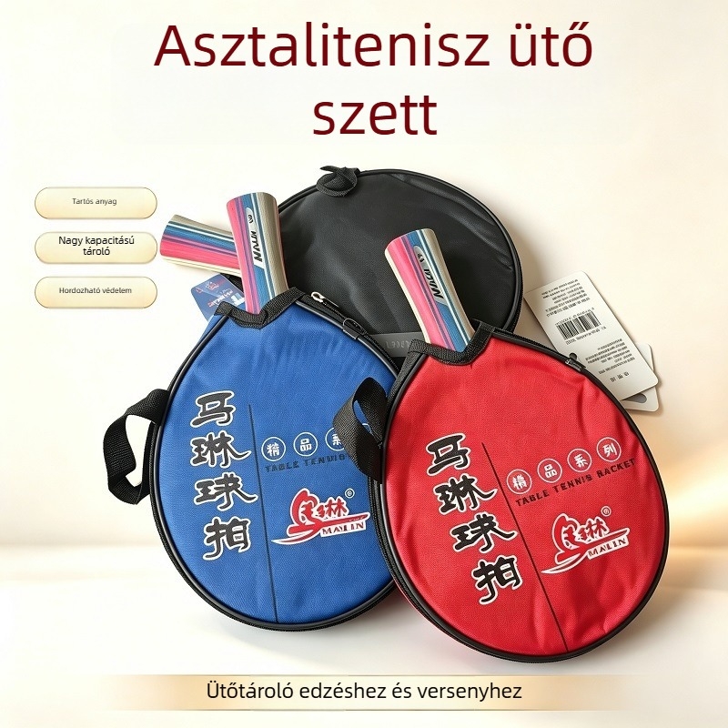 Ma Lin asztaliteniszütő - 1002, egyrészes kivitel, egycsillagos szint, kezdő diákoknak, hosszú és rövid markolat