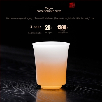 Csúcsminőségű porcelán teáskészlet gaiwannal és gong dao bei-vel, logó testreszabás