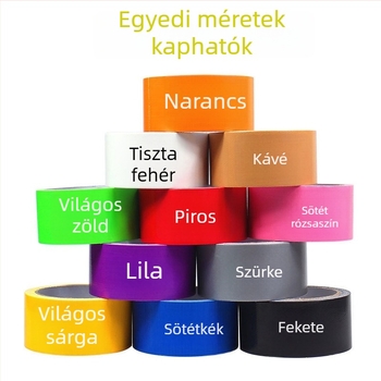Vastag textil alapú ragasztószalag, egyoldalú erős tapadással, ajtók és ablakok szélvédő tömítésére; esküvői és kiállítási szőnyeghez való szalag