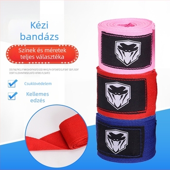 Elasztikus boksz-kötés kézre, hossz 1.5/3/5 m, thai bokszhoz, sanda és harcművészetekhez