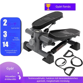 Beltéri lépésgép és elliptikus edző lábakhoz — hordozható otthoni fitnesz készülék