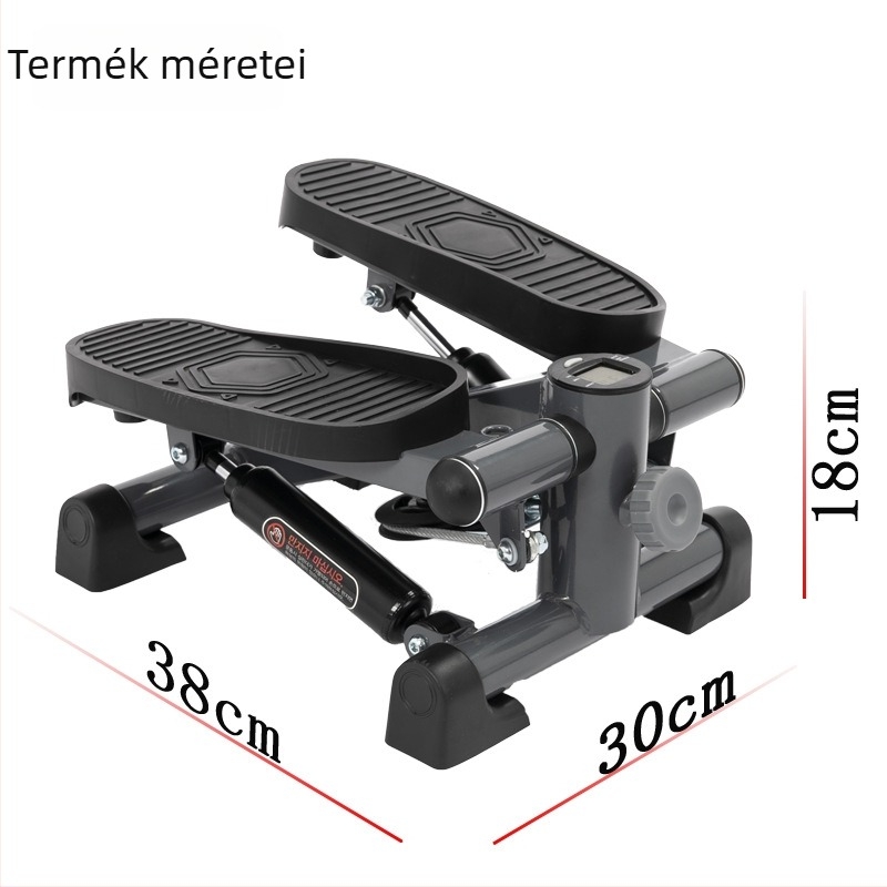 Beltéri lépésgép és elliptikus edző lábakhoz — hordozható otthoni fitnesz készülék