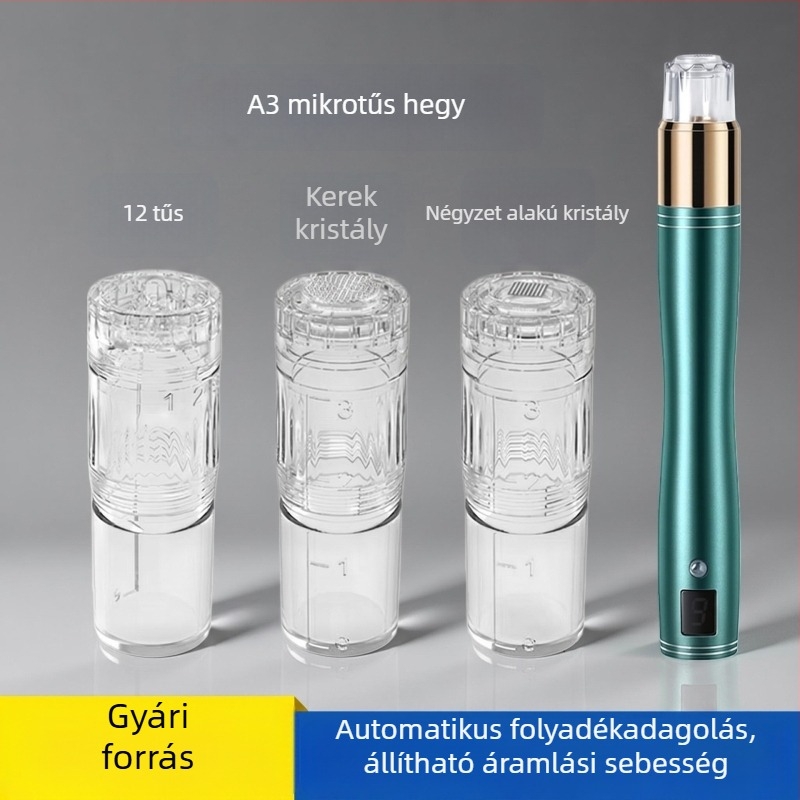 Nanos Szépség Eszköz: Víz-Lámpa Rendszerhez Tartozó Fogyóeszközök, Automatikus Folyadék Adagolás, 3 m Kerek Silícium Wafer Bevezetőfej, Állítható Adagolási Térfogat