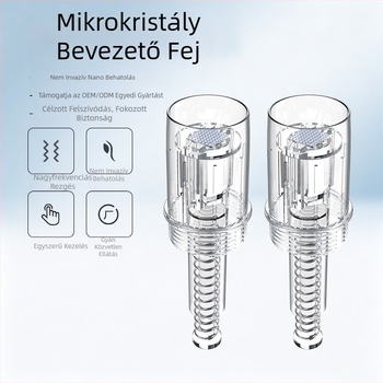 3DL mikrokristály infúziós fej, felújított nem-invazív mikrotű, universális szilícium-kristály chip fej