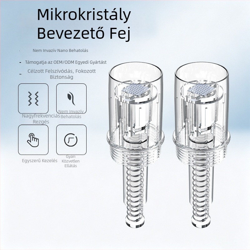 3DL mikrokristály infúziós fej, felújított nem-invazív mikrotű, universális szilícium-kristály chip fej