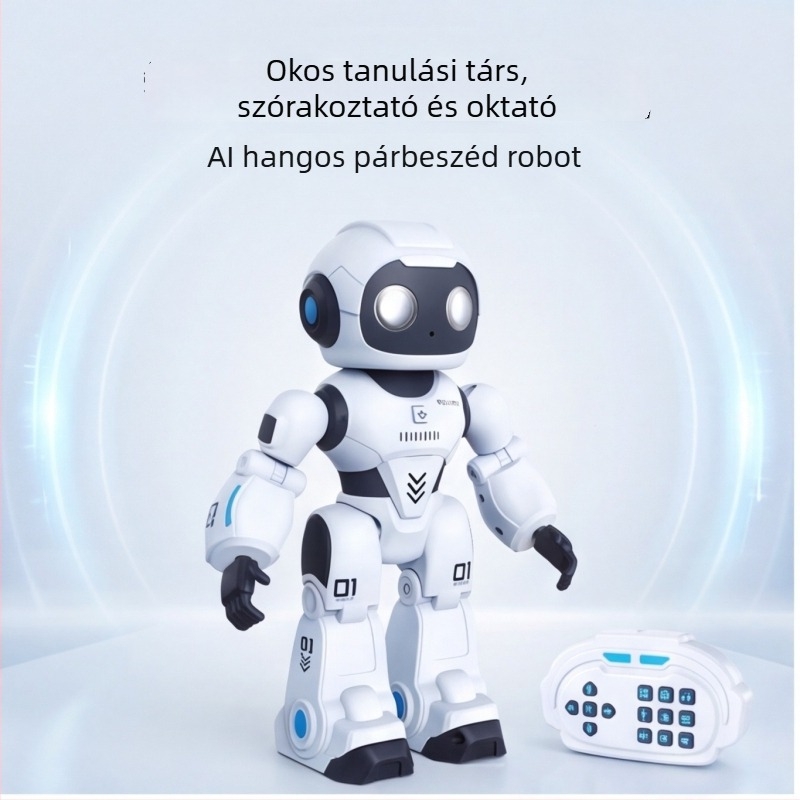 AI-alapú táncosrobot gyerekeknek — zenei ismétlő, korai oktatási játék és mesemondó gép