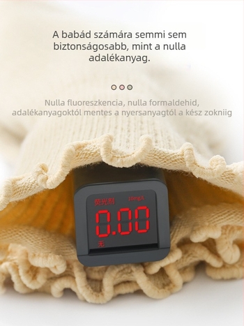 2026 őszi cukorka színű babaszokni fodros széllel, varratmentes, 0–6 hónap, A osztály pamut zokni