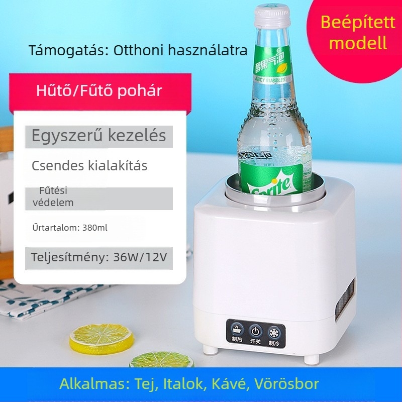Little Cat kettős használatú pohár – hideg és melegítés, gyors hűtés – otthon, autó és kollégium számára