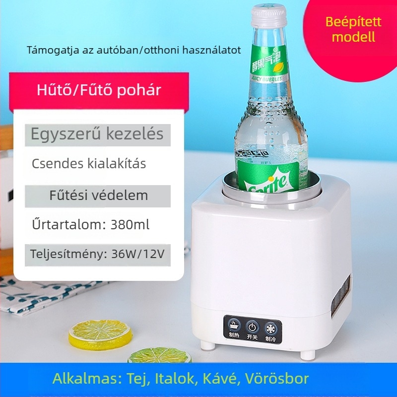 Little Cat kettős használatú pohár – hideg és melegítés, gyors hűtés – otthon, autó és kollégium számára