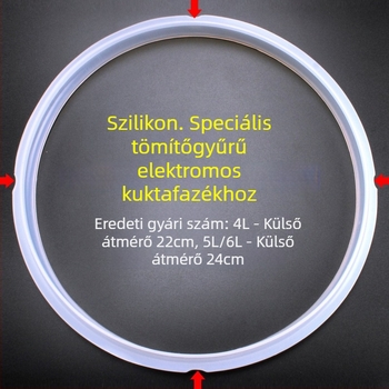 Supor CYSB50 nyomásos fazék tömítőgyűrű, 4L–6L