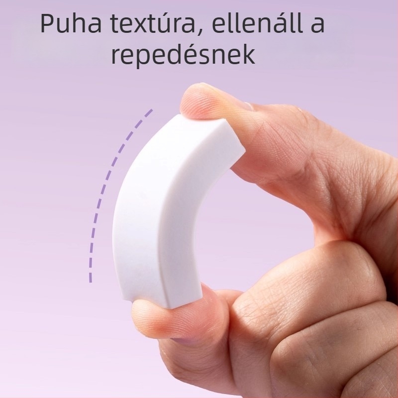 Deli Nano radírok VP499 – négyzet alakú PVC radírok ceruzákhoz és iskolai használatra