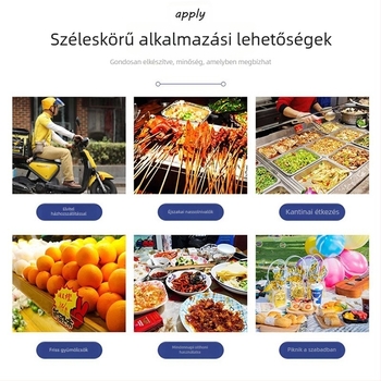 Egyszer használatos alumíniumfóliából készült tojásos süteményformák, kör alakú, 100 darabos készlet sütőhöz