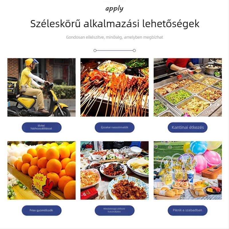 Egyszer használatos alumíniumfóliából készült tojásos süteményformák, kör alakú, 100 darabos készlet sütőhöz