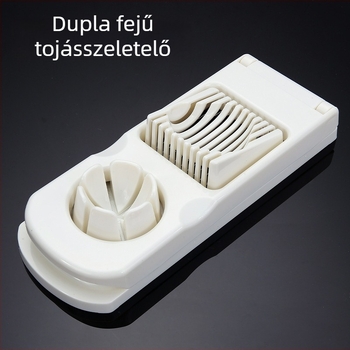 Többfunkciós tojásvágó és 2-in-1 tojás szeletelő