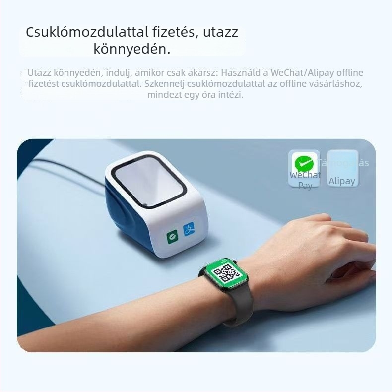 Ultra vékony okosóra S11 NFC-vel, duális fizetés, utazási kártya, térkép navigáció, Bluetooth-hívások és üzenet-szinkronizáció