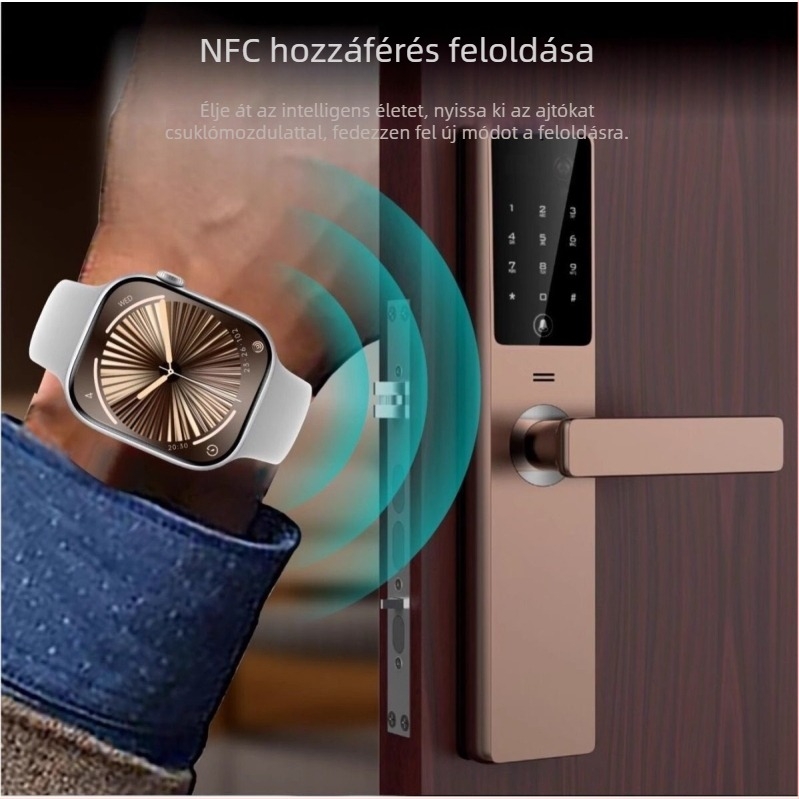 Ultra vékony okosóra S11 NFC-vel, duális fizetés, utazási kártya, térkép navigáció, Bluetooth-hívások és üzenet-szinkronizáció
