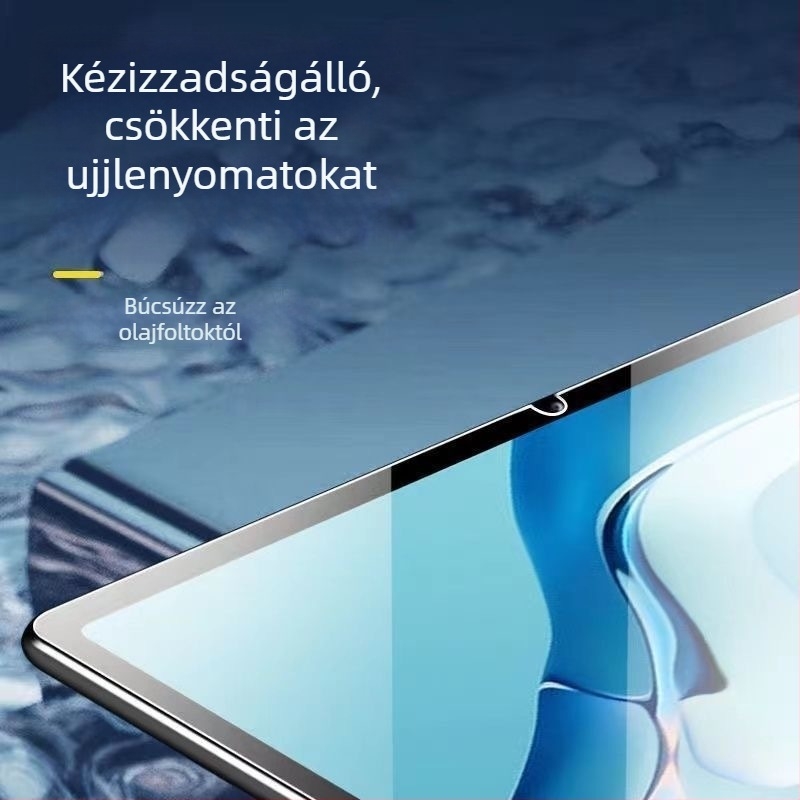 OALeh 10,1 hüvelykes edzett üveg kijelzővédő tabletekhez — HD, karcolásálló, robbanásbiztos, elektroplatolt felület